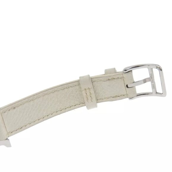 HERMES Heure H watch Rondo Watches HR1.210 WhiteDial Stainless Steel/Embos... main image 7